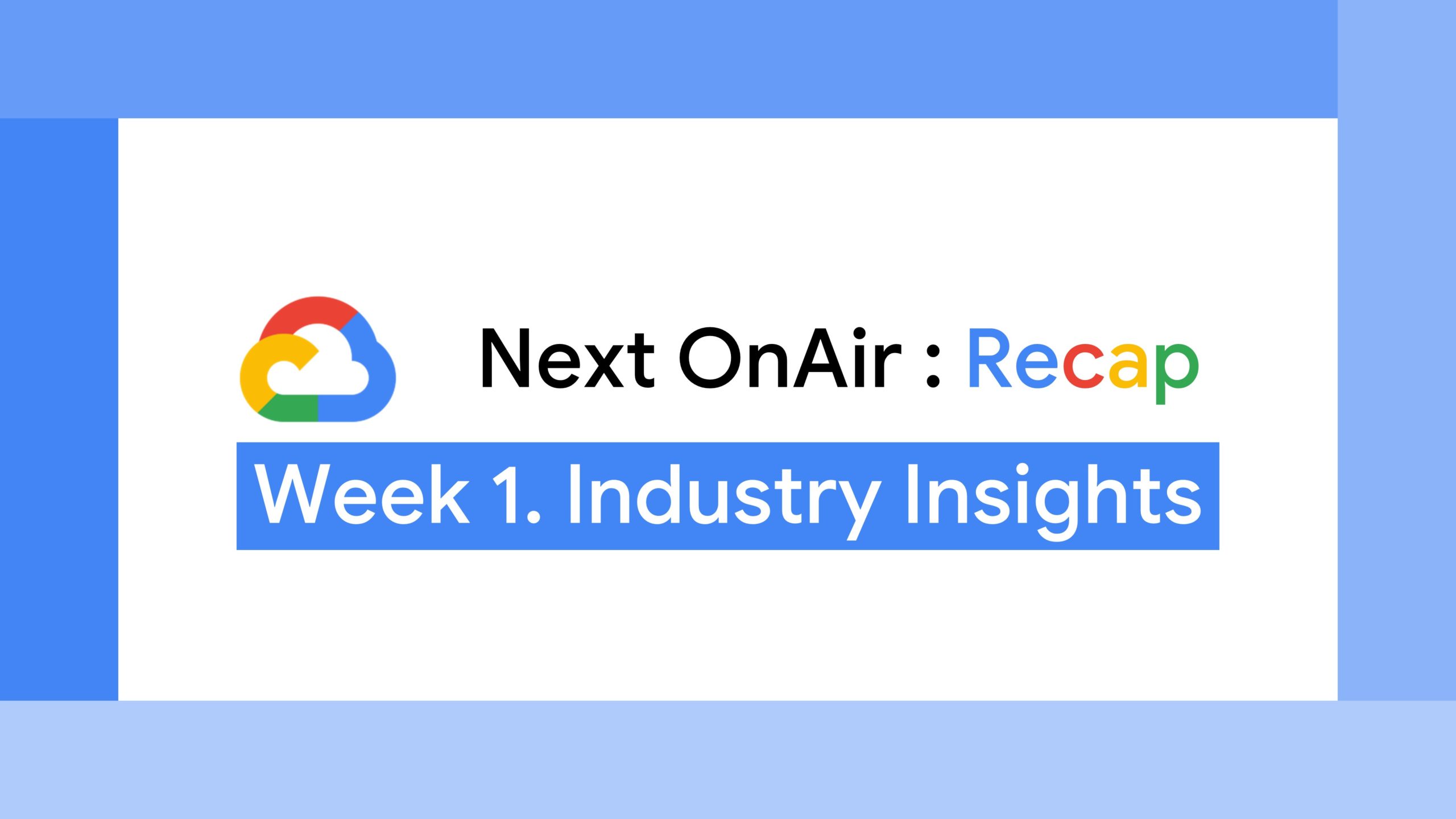 Next Recap Week 1. 썸네일