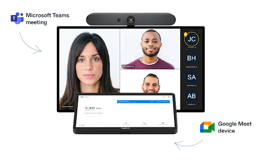 Google meet Pexip Microsoft teams